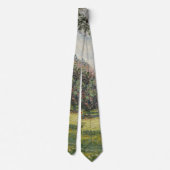 Der Parc Monceau - Claude Monet Krawatte (Rückseite)