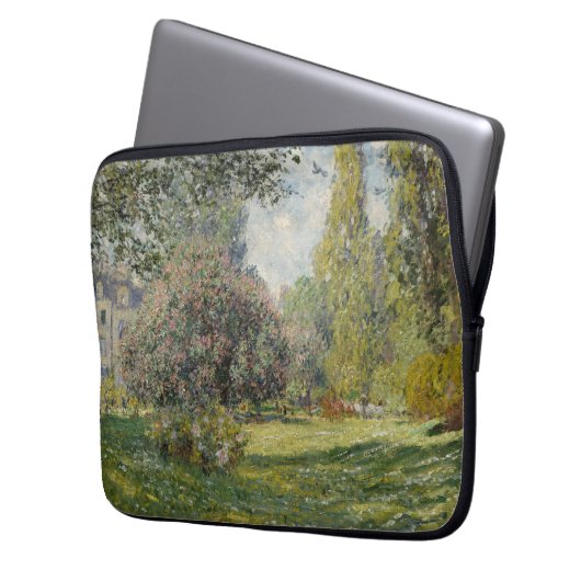 Der Parc Monceau - Claude Monet Laptopschutzhülle (Vorderseite Links)