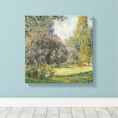 Der Parc Monceau - Claude Monet Leinwanddruck (Insitu (Holzboden))