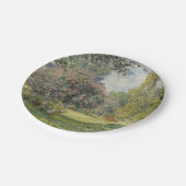 Der Parc Monceau - Claude Monet Pappteller (Schrägansicht)
