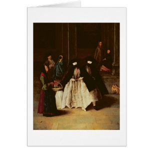 Der Parfüm-Verkäufer (Öl auf Leinwand) (sehen Sie