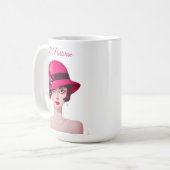Der Pariser Hut Kaffeetasse (Vorderseite Links)