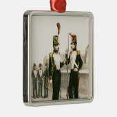 Der Pariser Municipale Schutz Silbernes Ornament (Rechts)
