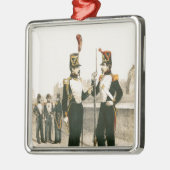 Der Pariser Municipale Schutz Silbernes Ornament (Links)