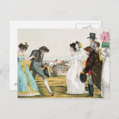 Der Parisienne in London Postkarte (Vorne/Hinten)