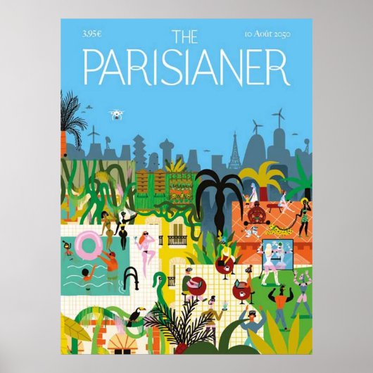 DER PARISIER 10 August 2050 Poster (Vorne)