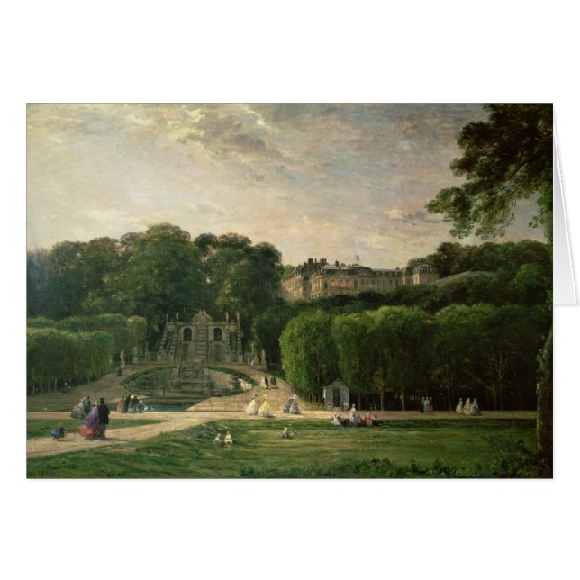 Der Park an St.-Wolke, 1865 (Vorderseite (Horizontal))
