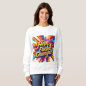 "Der Park der Transformation" Sweatshirt (Vorne ganz)