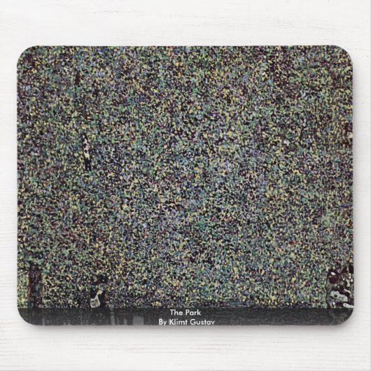 Der Park durch Klimt Gustav Mousepad (Vorne)
