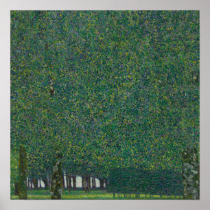 Der Park — Gustav Klimt (1910 oder früher) Poster
