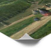 Der Park in St. Cloud, 1865 Poster (Ecke)