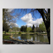 Der Park nach dem Sturm Poster (Vorne)