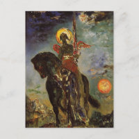Der Park und der Engel des Todes von Gustave Morea