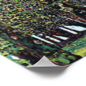 Der Park von Gustav Klimt Poster (Ecke)