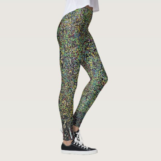 Der Park von Gustav Klimt, Vintager Jugendstil Leggings (Rechts)