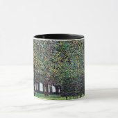 Der Park von Gustav Klimt, Vintager Jugendstil Tasse (Zentrum)