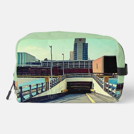 Der Parkplatz Waschbeutel (Rückseite)