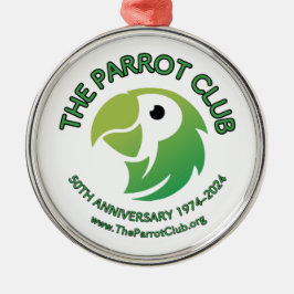 Der Parrot Club zum 50-jährigen Jubiläum Ornament Aus Metall