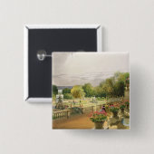 Der Parterre, Harewood Haus nahe Leeds, Kneipe. Button (Vorne & Hinten)