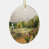 Der Parterre, Harewood Haus nahe Leeds, Kneipe. Keramikornament (Rechts)