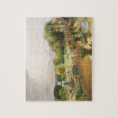 Der Parterre, Harewood Haus nahe Leeds, Kneipe. Puzzle (Vertikal)