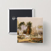 Der Parterre in den Gärten bei Wilton, der Sitz Button (Vorne & Hinten)