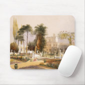 Der Parterre in den Gärten bei Wilton, der Sitz Mousepad (Mit Mouse)