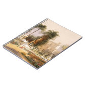 Der Parterre in den Gärten bei Wilton, der Sitz Notizblock (Linke Seite)