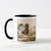 Der Parterre in den Gärten bei Wilton, der Sitz Tasse (Links)