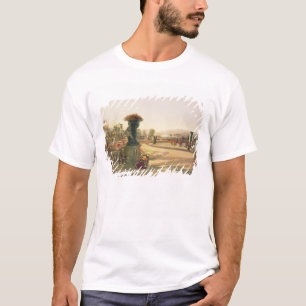 Der Parterre, Trentham Hall arbeitet, Kneipe im T-Shirt