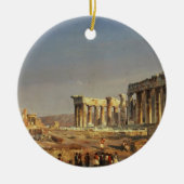 Der Parthenon, 1863 Keramik Ornament (Vorne)