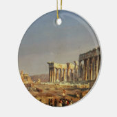 Der Parthenon, 1863 Keramik Ornament (Links)