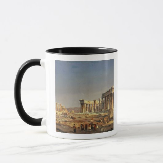 Der Parthenon, 1863 Tasse (Links)
