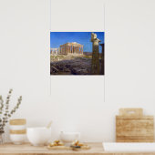 Der Parthenon 1871 Die Frederische Kirche Poster (Küche)