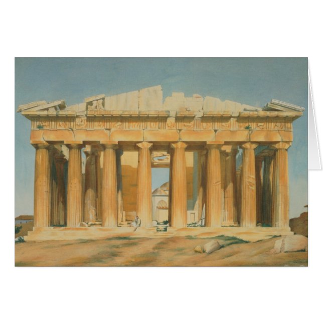 Der Parthenon, Athen, 1810-37 (Vorderseite (Horizontal))