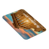 Der Parthenon Griechenland stilisiert Magnet (Rechte Seite)