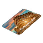 Der Parthenon Griechenland stilisiert Magnet (Linke Seite)