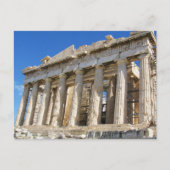 Der Parthenon in Akropolis 447 v. Chr. Postkarte (Vorderseite)