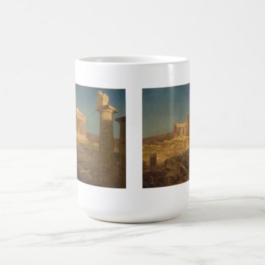 Der Parthenon Kaffeetasse (Mittel)