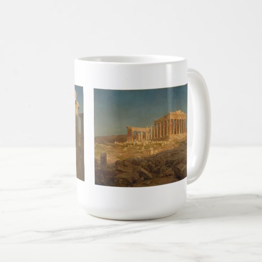 Der Parthenon Kaffeetasse (VorderseiteRechts)