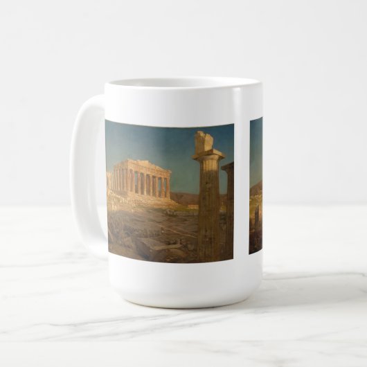 Der Parthenon Kaffeetasse (Vorderseite Links)