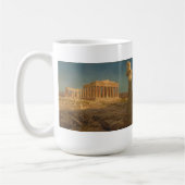 Der Parthenon Kaffeetasse (Links)