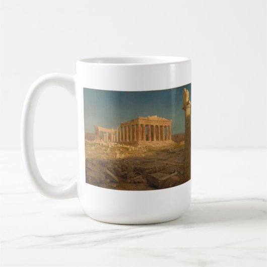 Der Parthenon Kaffeetasse (Links)