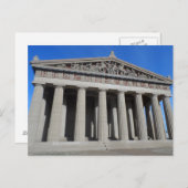 Der Parthenon, Nashville Postkarte (Vorne/Hinten)