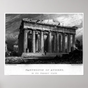 Der Parthenon Poster