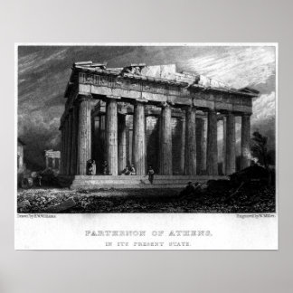 Der Parthenon Poster