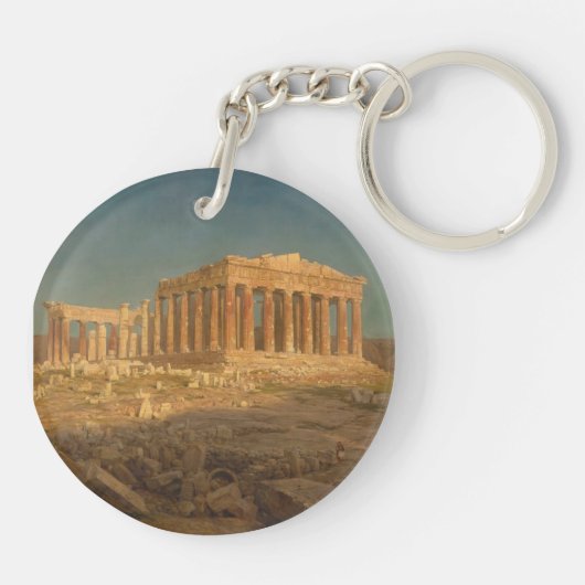 Der Parthenon Schlüsselanhänger (Rückseite)