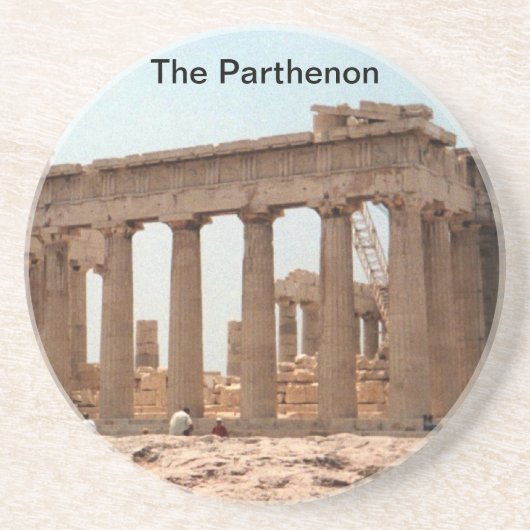 Der Parthenon-Untersetzer Untersetzer (Vorne)