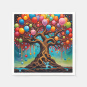 Der Partybaum Serviette (Vorderseite)