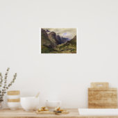Der Pass von Glencoe, 1852 (w/c) Poster (Küche)